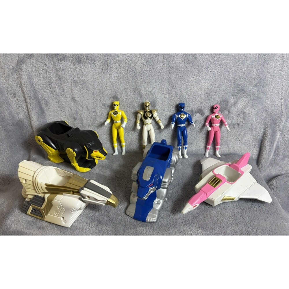 1995 Power Ranger Small Action Sets 4 total